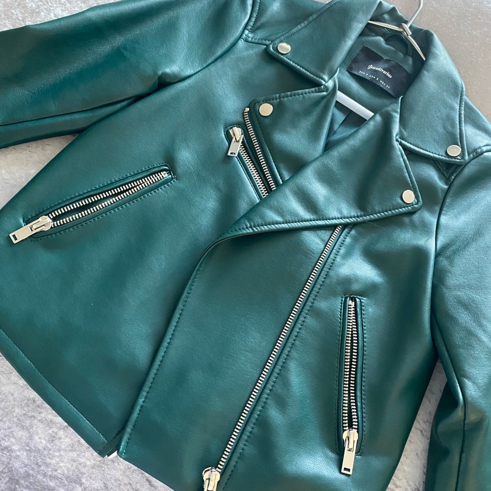 ASOS Stradivarius Faux Leather Jacket
